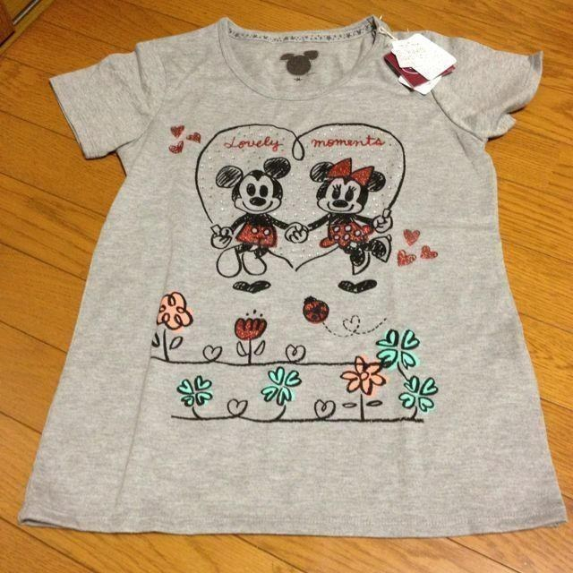 Disney(ディズニー)の婦人用Tシャツ レディースのトップス(Tシャツ(半袖/袖なし))の商品写真