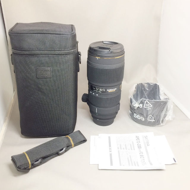 訳あり商品 シグマ 70-200mm F2.8 Ⅱ APO DG Macro HSM ニコン