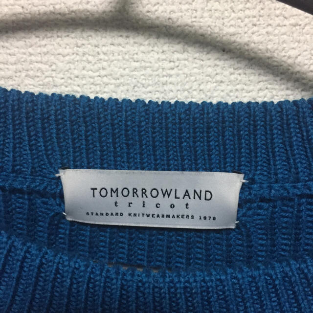 TOMORROWLAND(トゥモローランド)の古着  トゥモローランド tomorrowland ニット メンズのトップス(ニット/セーター)の商品写真