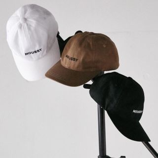 マウジー(moussy)のMOUSSY☆新品限定キャップ☆ブラウン(キャップ)