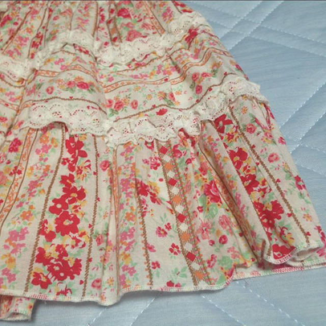 LIZ LISA(リズリサ)のリズリサ ミニ スカート 花柄 レディースのスカート(ミニスカート)の商品写真