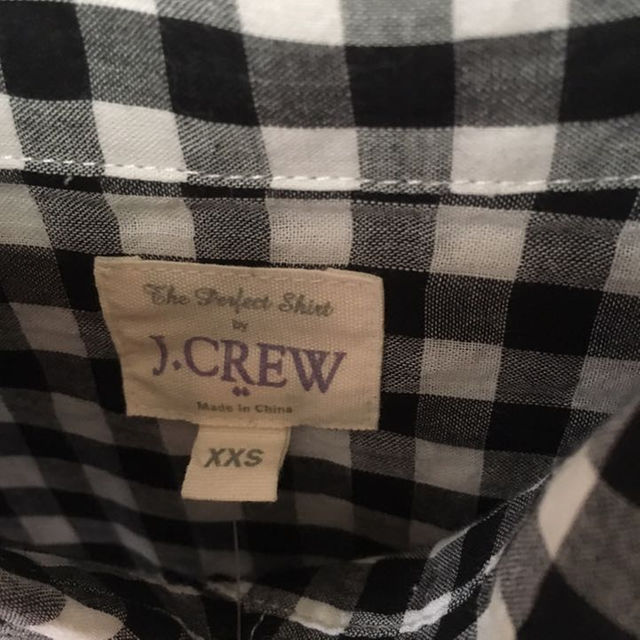J.Crew(ジェイクルー)のj.crew ギンガムチェックシャツ★新品 試着のみ レディースのトップス(その他)の商品写真