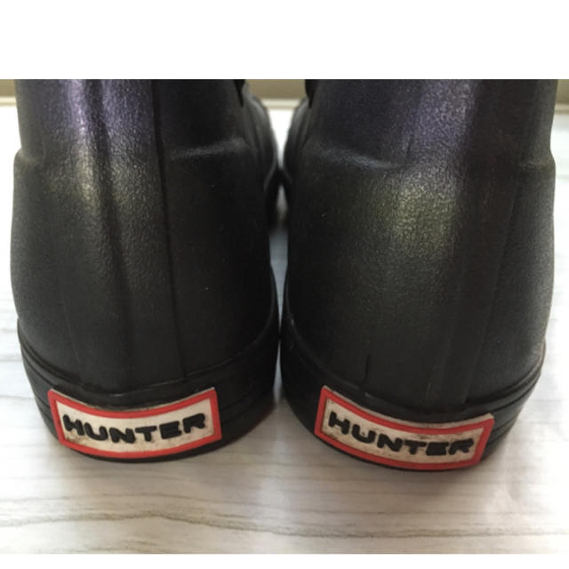 HUNTER(ハンター)のHUNTER 21cm レア★美品★レインシューズ ショートブーツ ハンター キッズ/ベビー/マタニティのキッズ靴/シューズ(15cm~)(ブーツ)の商品写真