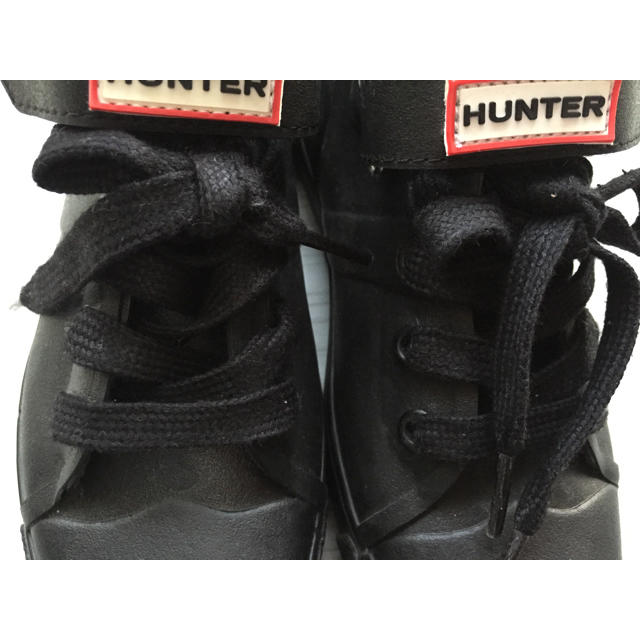 HUNTER(ハンター)のHUNTER 21cm レア★美品★レインシューズ ショートブーツ ハンター キッズ/ベビー/マタニティのキッズ靴/シューズ(15cm~)(ブーツ)の商品写真