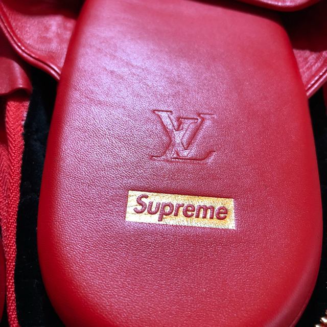 LOUIS VUITTON(ルイヴィトン)のLouisVuitton Supreme スリッパ インテリア/住まい/日用品のインテリア小物(スリッパ/ルームシューズ)の商品写真