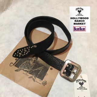 ハリウッドランチマーケット(HOLLYWOOD RANCH MARKET)の新品♡  ハリウッドランチマーケット  スモールギャリソンスタッズベルト(ベルト)