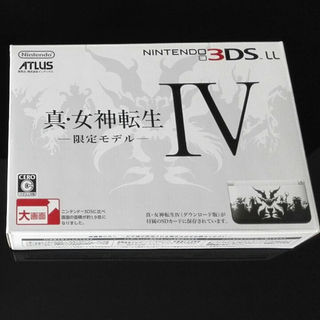 ニンテンドー3DS(ニンテンドー3DS)のNINTENDO 3DS LL 真・女神転生Ⅳ 限定モデル(家庭用ゲーム機本体)
