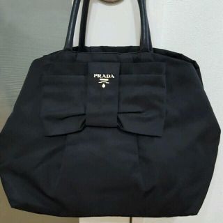 プラダ(PRADA)のプラダ リボン バッグ(トートバッグ)