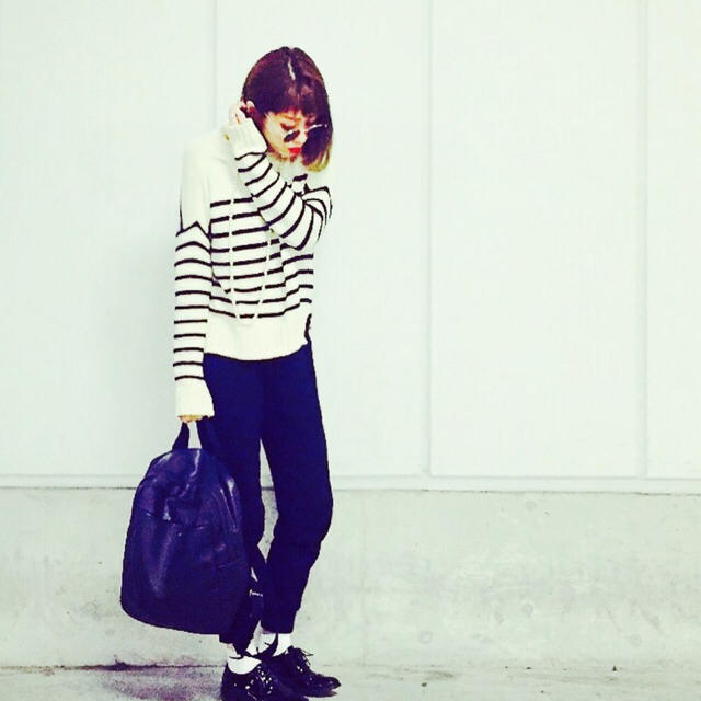 ZARA(ザラ)のZARA ボーダーニット ungrid,todayful,moussy,アローズ レディースのトップス(ニット/セーター)の商品写真