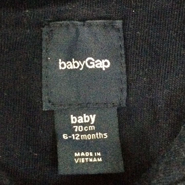 babyGAP(ベビーギャップ)の【mammmy様専用】Baby Gap♡足つきアウター♡サイズ6-12m キッズ/ベビー/マタニティのベビー服(~85cm)(カバーオール)の商品写真
