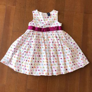 ギャップキッズ(GAP Kids)のGAP 花柄ドレス（90cm）ワンピース 結婚式 七五三 パーティ 記念日(ドレス/フォーマル)