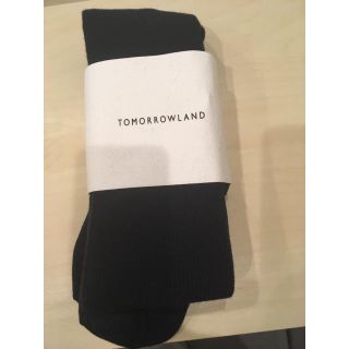 トゥモローランド(TOMORROWLAND)のトゥモローランド 新品未使用 紺色タイツ(タイツ/ストッキング)