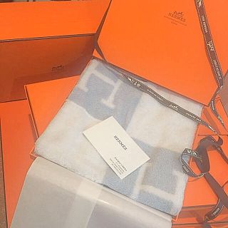 エルメス(Hermes)のエルメスハンドタオル  新品箱付き(タオル/バス用品)