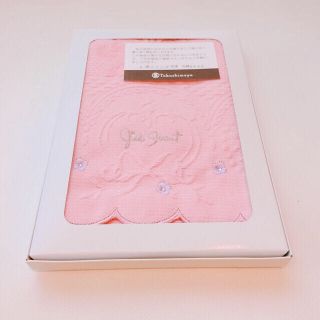 ジルスチュアート(JILLSTUART)の【新品未使用】ジルスチュアート フェイスタオル ピンク(タオル/バス用品)