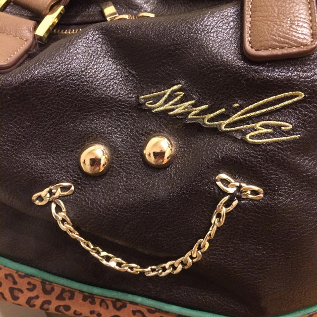Ron Herman(ロンハーマン)のレオパード柄 SMILEバッグ♡ローズバッド ロンハーマン レディースのバッグ(トートバッグ)の商品写真