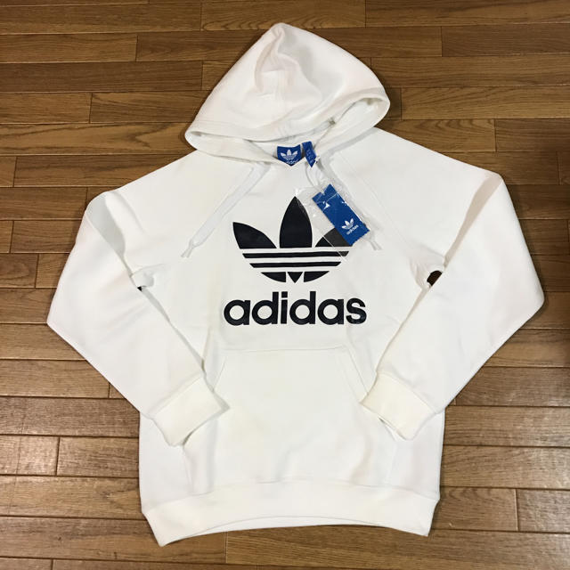 adidas - 未使用☆アディダスオリジナルス☆定番パーカー☆ホワイト ...