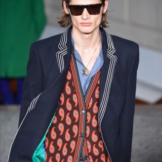 ポールスミス(Paul Smith)のPaul Smith ペイズリーモチーフ カーディガン(カーディガン)