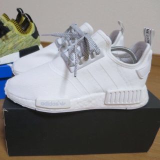 アディダス(adidas)のadidas アディダス NMD R1 reflective ホワイト 26(スニーカー)