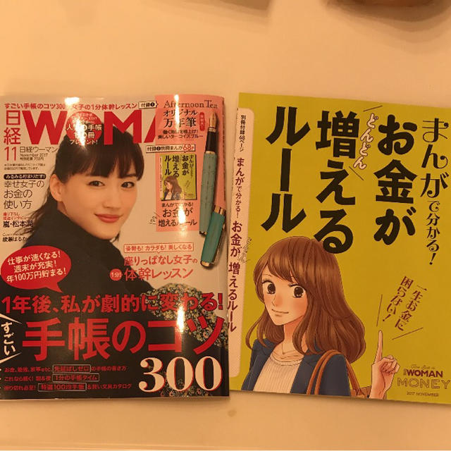 日経WOMAN 11月号 新品未読 付録なし エンタメ/ホビーの本(ビジネス/経済)の商品写真