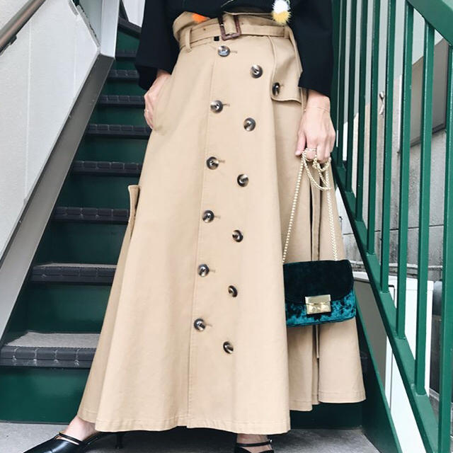 TRENCH LIKE SKIRT アメリヴィンテージ