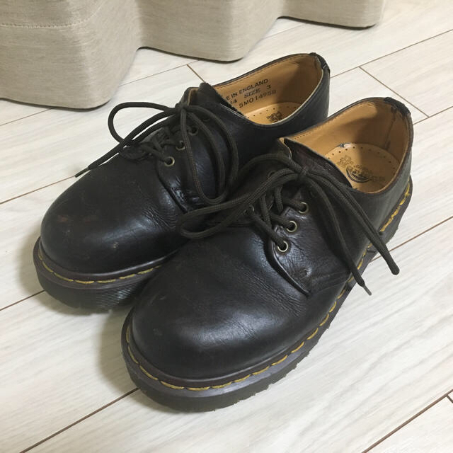 Dr.Martens(ドクターマーチン)のDr. Martens 3ホール made in englang レディースの靴/シューズ(ローファー/革靴)の商品写真