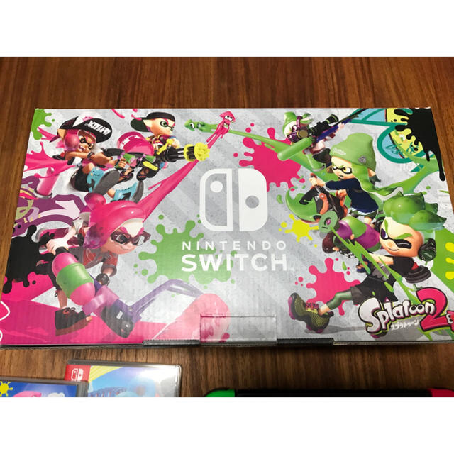 任天堂 スイッチ スプラトゥーン2限定バージョン ARMS - 1