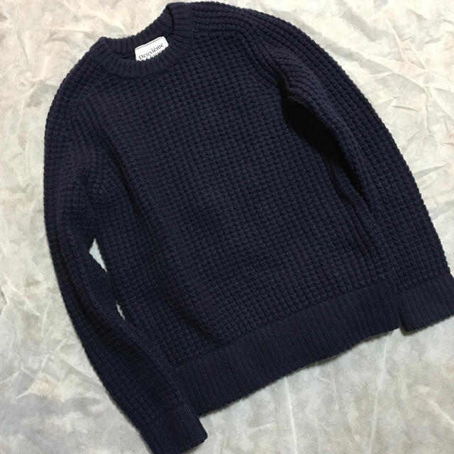 Deuxieme Classe ◇バスケットアミ ローゲージニット ネイビー