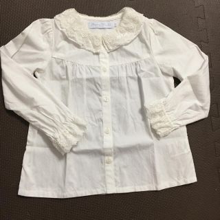 タルティーヌ エ ショコラ(Tartine et Chocolat)のローズマリー様専用★タルティーヌエショコラ★ブラウス★110サイズ(Tシャツ/カットソー)