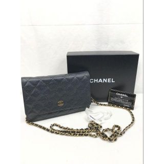 シャネル(CHANEL)のまかろん様専用 シャネル マトラッセ キャビア チェーンウォレット (ショルダーバッグ)