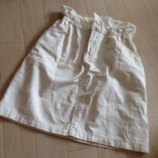 レトロガール(RETRO GIRL)の白スカート(ミニスカート)