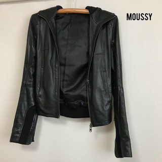 マウジー(moussy)のmoussy リアルレザー(毛皮/ファーコート)