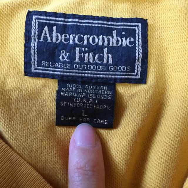 Abercrombie&Fitch(アバクロンビーアンドフィッチ)のアバクロ Tシャツ メンズのトップス(Tシャツ/カットソー(半袖/袖なし))の商品写真