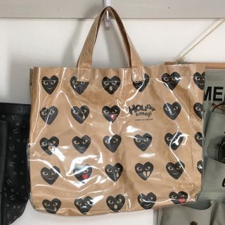 コムデギャルソン(COMME des GARCONS)のコムデギャルソン pvc トートバッグ 限定品(トートバッグ)