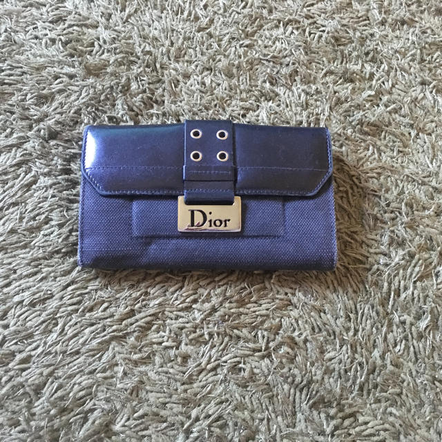 Dior(ディオール)のＤior  長財布  黒 レディースのファッション小物(財布)の商品写真