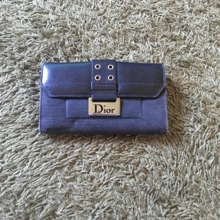 ディオール(Dior)のＤior  長財布  黒(財布)