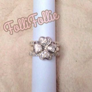 フォリフォリ(Folli Follie)のFolliFollie♡クローバーリング(リング(指輪))