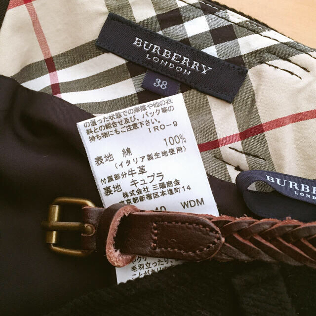 BURBERRY - 最終価格❗️美品◇バーバリーロンドン コーデュロイ ...