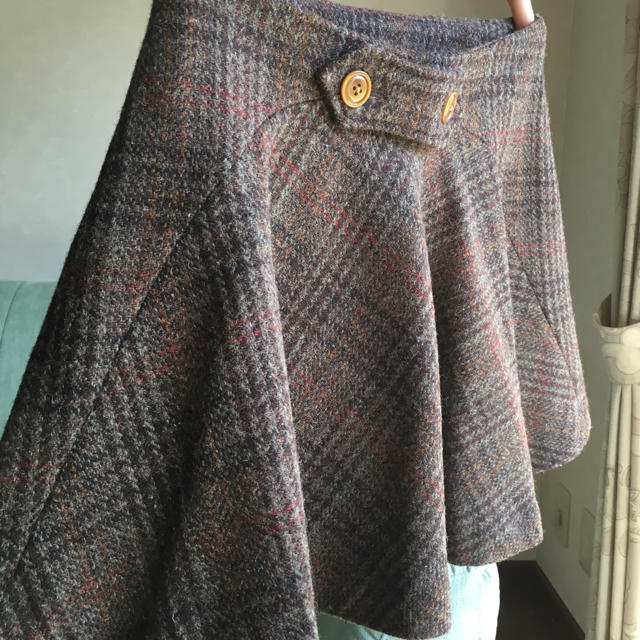 Harris Tweed(ハリスツイード)のHarris Tweedコラボ  ミニスカート レディースのスカート(ミニスカート)の商品写真