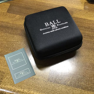 ボール(BALL)のball watch 純正 時計収納ケース＆ステッカー(その他)