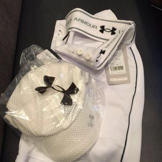 アンダーアーマー(UNDER ARMOUR)の新品 アンダーアーマー ショートパンツとキャップのセット❣️(ショートパンツ)