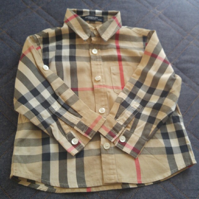 BURBERRY(バーバリー)のBURBERRYシャツ　90㎝ キッズ/ベビー/マタニティのキッズ服男の子用(90cm~)(その他)の商品写真