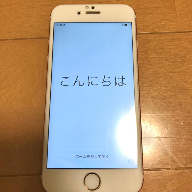 iPhone6s 64GB ローズゴールド simロック 解除済