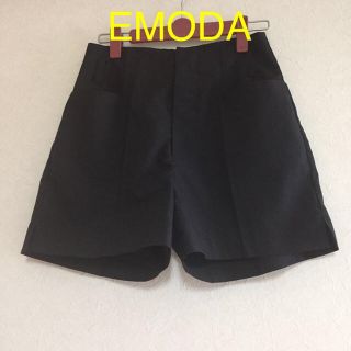 エモダ(EMODA)のエモダ EMODA 黒 ショーパン S(ショートパンツ)