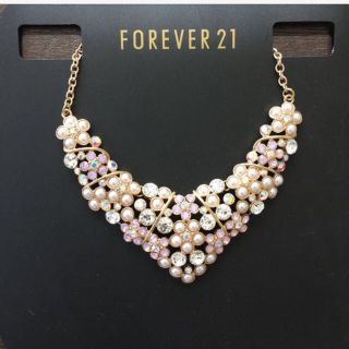 フォーエバートゥエンティーワン(FOREVER 21)の【リカ様専用】パーティー ネックレス FOREVER21(ネックレス)