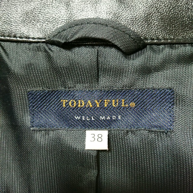 TODAYFUL(トゥデイフル)の【専用ARSさま専用】 todayful レザージャケット  レディースのジャケット/アウター(ライダースジャケット)の商品写真