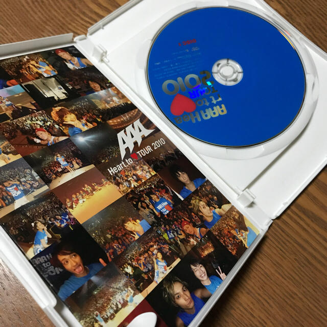 AAA(トリプルエー)のAAA 2010年ライブDVD Heart to ❤︎ エンタメ/ホビーのDVD/ブルーレイ(ミュージック)の商品写真