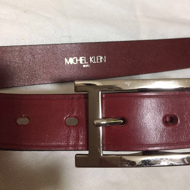 MICHEL KLEIN(ミッシェルクラン)のベルト 美品❗️ レディースのファッション小物(ベルト)の商品写真