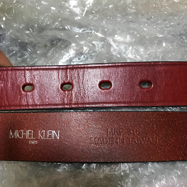 MICHEL KLEIN(ミッシェルクラン)のベルト 美品❗️ レディースのファッション小物(ベルト)の商品写真