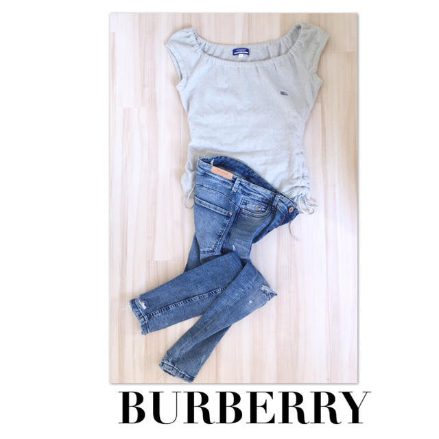 BURBERRY BLUE LABEL(バーバリーブルーレーベル)のBURBERRYカシミヤニット♥️ レディースのトップス(ニット/セーター)の商品写真