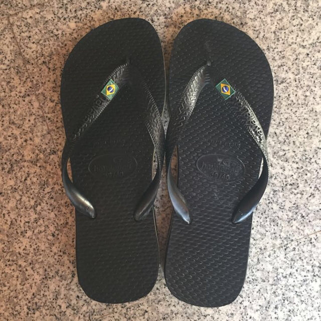 havaianas(ハワイアナス)のハワイアナス★Havaianas★黒★39/40 メンズの靴/シューズ(その他)の商品写真